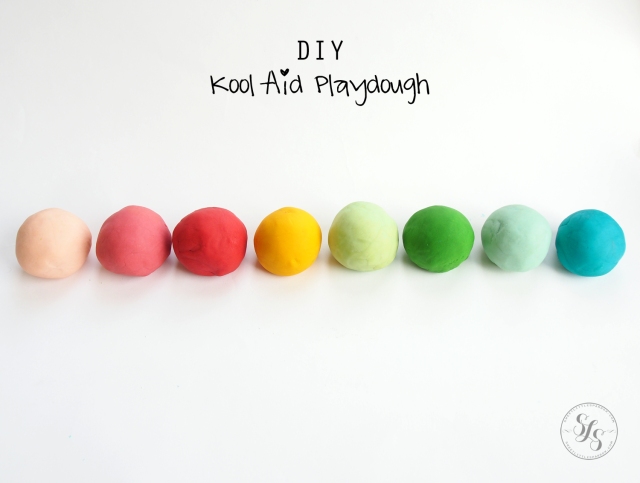 DIY Kool-Aid Playdough Recipe