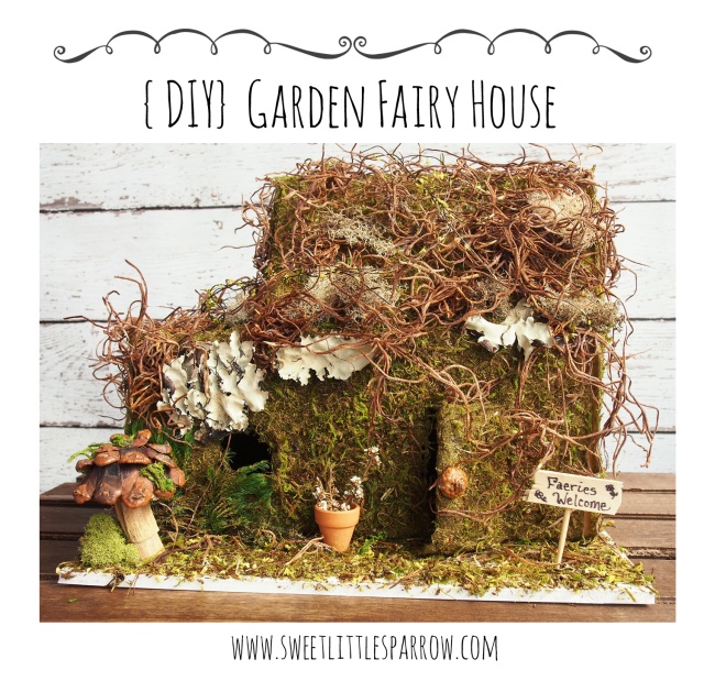 {DIY} Garden Fairy House